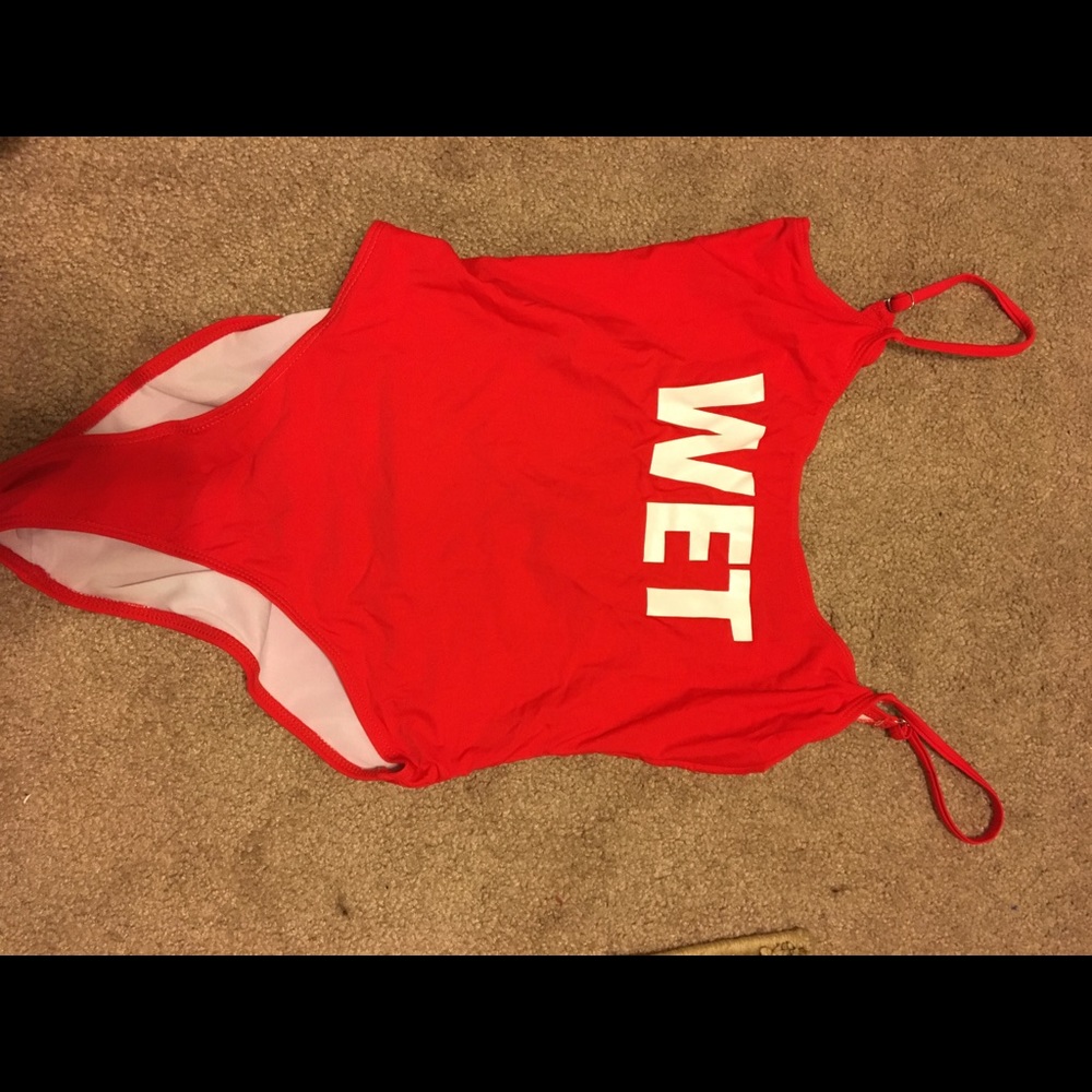Red Bathing suit